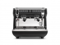 Кофемашина-автомат NUOVA SIMONELLI APPIA LIFE COMPACT 2GR V 220V BLACK/WHITE/RED+ECONOMIZER+HIGH GROUPS